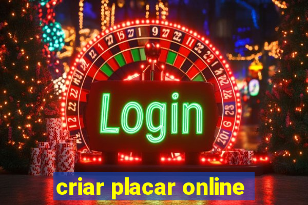 criar placar online